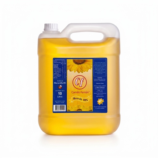 Camilo Ferrón - Caja Aceite 100% Maravilla 2X10L